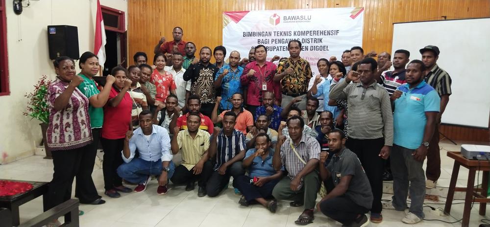 Bimtek Komprehensif Bagi Panwas Distrik Se-Kabupaten Boven Digoel