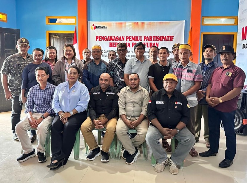 Bawaslu Kabupaten Boven Digoel Melaksanakan Kegiatan Pengawasan Pemilu Partisipatif