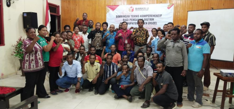 Bimtek Komprehensif Bagi Panwas Distrik Se-Kabupaten Boven Digoel