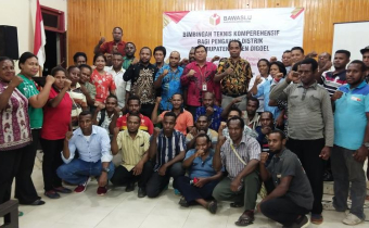 Bimtek Komprehensif Bagi Panwas Distrik Se-Kabupaten Boven Digoel